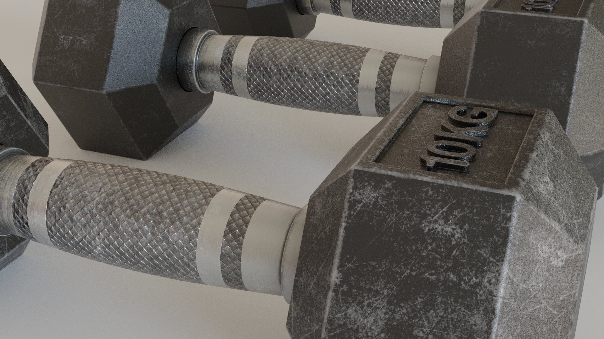 Hex Dumbbell 10 kg  preview image 3